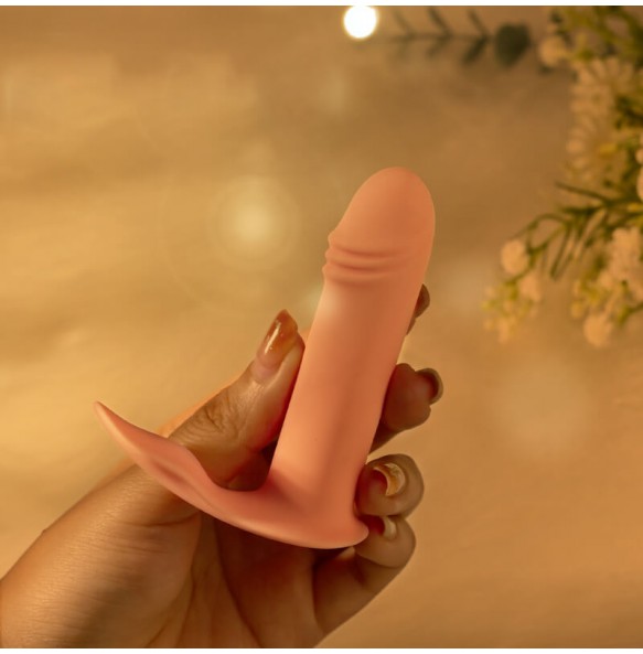 LILO - Little Girl Wearable Vibration Massager (Support APP Mini Programs - Pink)